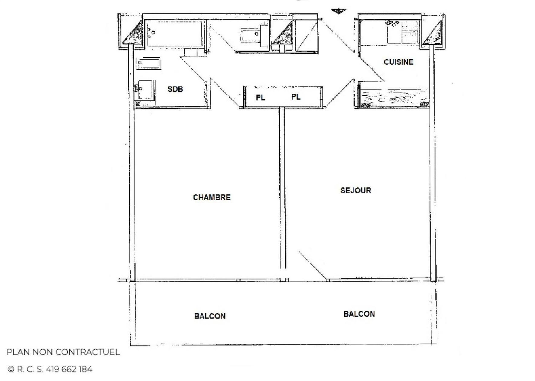 Résidence Aravis - 2 Pièces pour 4 Personnes 444 Saint-Martin-de-Belleville Extérieur photo